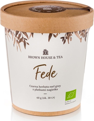 Attēls no Brown House & Tea Czarna herbata earl grey z nagietkiem Fede 50g