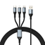 Picture of BWOO 3-in-1 Cable USB - USB-C, Lightning, Micro US