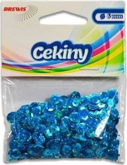 Picture of Cekiny hologramowe H 110 jasny niebieski