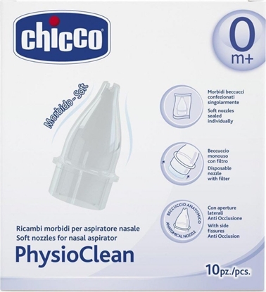 Изображение Chicco Chicco Physio Clean Kocówki Zapasowe koncowki do Aspirator do nosa