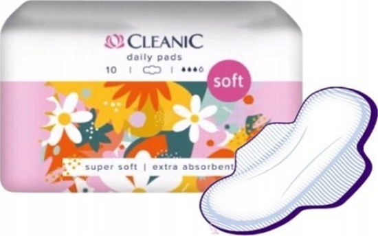 Изображение Cleanic Podpaski Cleanic Soft day ze skrzydekami 10szt