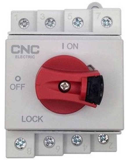 Picture of CNC CNC DC jungiklis 4P, 32A, 1000VDC, Din