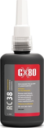 Изображение CX80 KLEJ DO MONTAÅ»U ÅOÅ»YSK I PIERÅCIENI ZIELONY 50ML