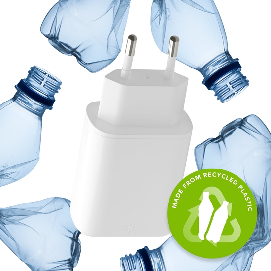 Picture of dbramante1928 re-charge - EU Wall Charger - 2x USB-C 25W - W, Indoor, AC, White