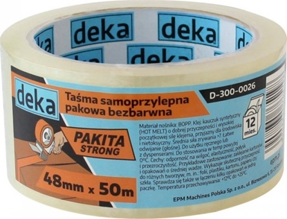 Picture of Deka TAÅMA PAKOWA BEZBARWNA STRONG 48MM*50M