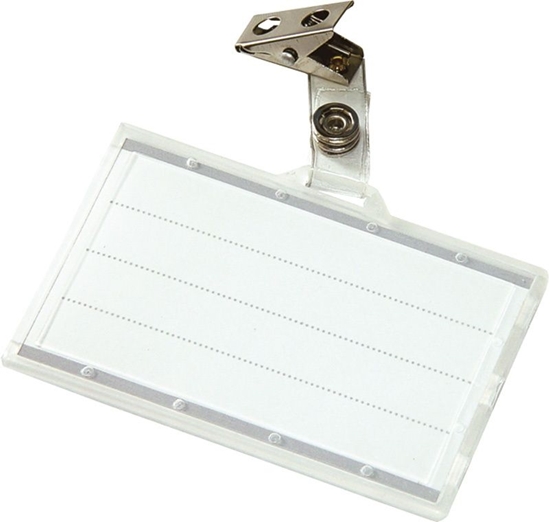 Изображение Donau IDENTYFIKATOR Z KLIPSEM TWARDY DONAU TRANSPARENTNY (8346001PL-00)