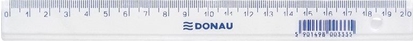 Picture of Donau Linijka DONAU, 20cm, transparentna