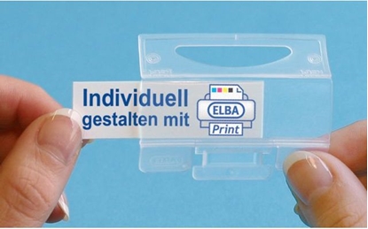 Attēls no Elba Szyldziki opisowe do teczek, 25 sztuk