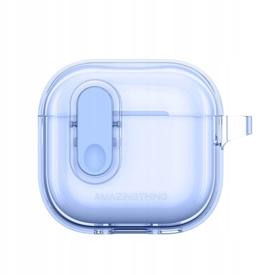 Изображение Etui AMAZINGTHING Minimal Case do AirPods 4  ultramarynowe