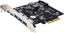 Picture of Exsys EX-12006 5 Port USB 3.2 Gen2 PCIe Karte 3x USB-A und 2x USB-C