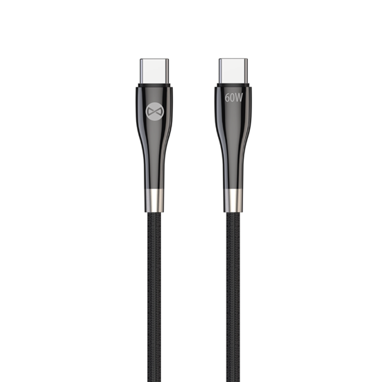 Picture of Forever Sleek cable USB-C - USB-C 2,0 m 60W black