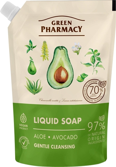 Изображение Green Pharmacy GREEN PHARMACY Mydo w pynie Aloes + Awokado 460 ml