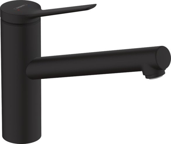 Picture of Hansgrohe Zesis M33 Jednouchwytowa bateria kuchenna 150, 1jet czarny matowy