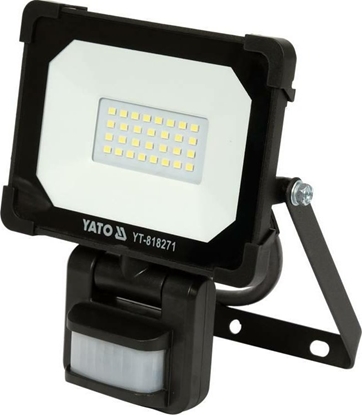 Изображение Yato YATO REFLEKTOR SMD LED 20W 1900LM Z CZUJNIKIEM RUCHU