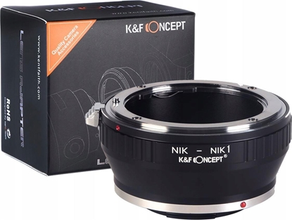 Изображение Kf Adapter K&f Nikon 1 Na Nikon Ai Ai-s Af Af-s / Kf06.079