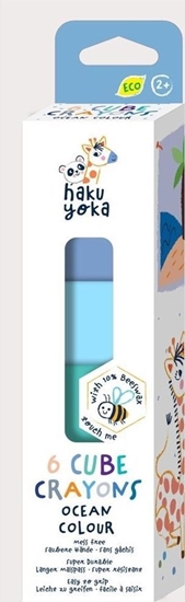 Picture of Kredki kostki - Ocean 6szt