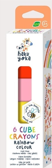 Picture of Kredki kostki - Tcza 6 kolorów