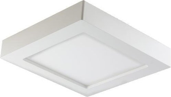 Изображение Lampa sufitowa Orno LETI LED 9W, oprawa downlight, natynkowa, kwadratowa, 480lm, 3000,AD-OD-6060WLX3