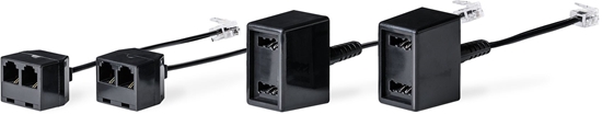 Picture of LANCOM Systems LANCOM Analog Adapter Set inkl. 2x TAE-Adaptern RJ11 - TAE und 2x RJ11-Twin-Adapter