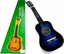 Picture of Lean Sport Gitara Drewniana Klasyczna z Kostk Niebieska 60 cm