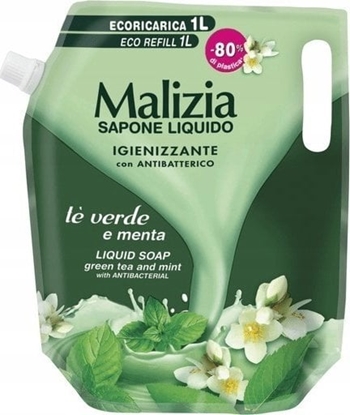Picture of Malizia  Malizia mydo z pynie zielona herbata zapas 1l