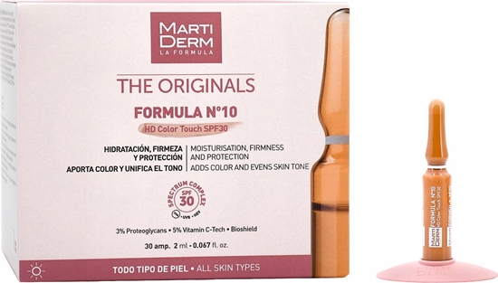 Picture of Martiderm Martiderm Ampules Formula Nº10 SPF 30 su spalva 30U