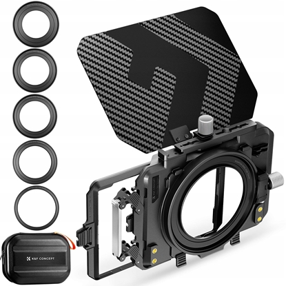 Изображение Matte Box Osona Przeciwsoneczna Obiektywu 67-95mm Do Aparatu Kamery K&f / Sku.2180v1
