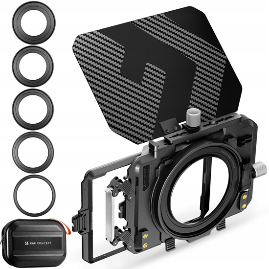 Изображение Matte Box Osona Przeciwsoneczna Obiektywu 67-95mm Do Aparatu Kamery K&f / Sku.2180v1