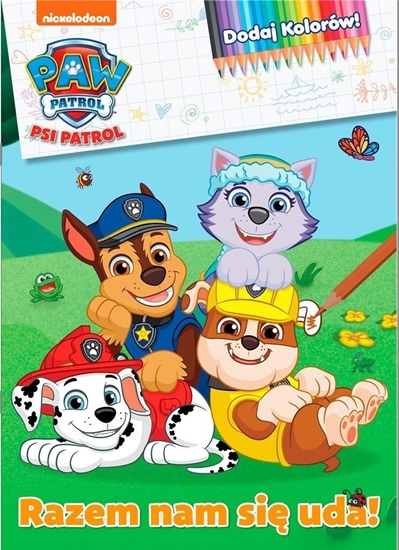 Picture of Media Service Zawada Psi Patrol. Dodaj kolorów cz.8 Razem nam si uda!