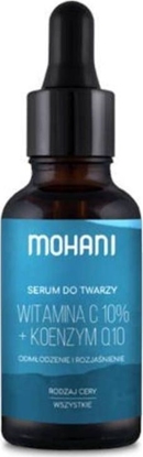 Изображение Mohani Serum do twarzy odmadzajco-rozjaniajce z witamin C 10% i koenzymem Q10 30ml