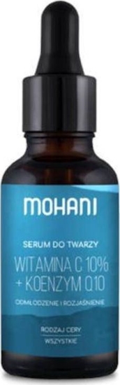 Изображение Mohani Serum do twarzy odmadzajco-rozjaniajce z witamin C 10% i koenzymem Q10 30ml