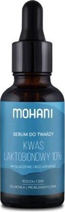 Изображение Mohani Serum do twarzy rozjaniajce z kwasem laktobionowym 10% 30ml