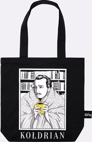 Picture of Nadwyraz.com Torba baweniana czarna Kodrian