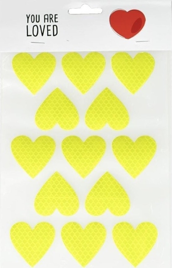 Изображение Naklejki odblaskowe serca