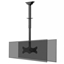 Attēls no NEOMOUNTS BACK-TO-BACK SCREEN CEILING MOUNT (HEIGHT: 106-156 CM) BLACK