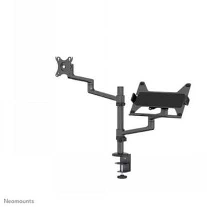 Picture of NEOMOUNTS LAPTOP + SCREEN DESK MOUNT (CLAMP+GROMMET) 
