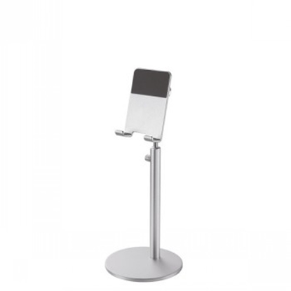 Изображение NEWSTAR PHONE DESK STAND (SUITED FOR PHONES UP TO 10"), SILVER