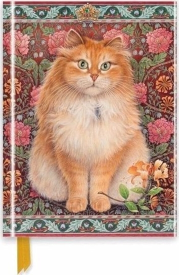 Picture of Notatnik A5 linia TW Kot Blossom Lesley Anne Ivory