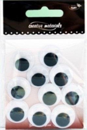 Picture of Oczy samoprzylepne okrge 20mm 10szt
