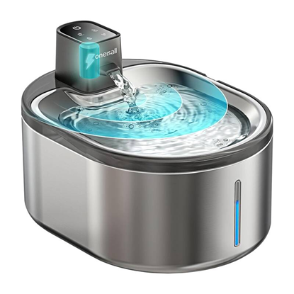 Attēls no Smart wireless pet fountain|drinker 4L Oneisall PT