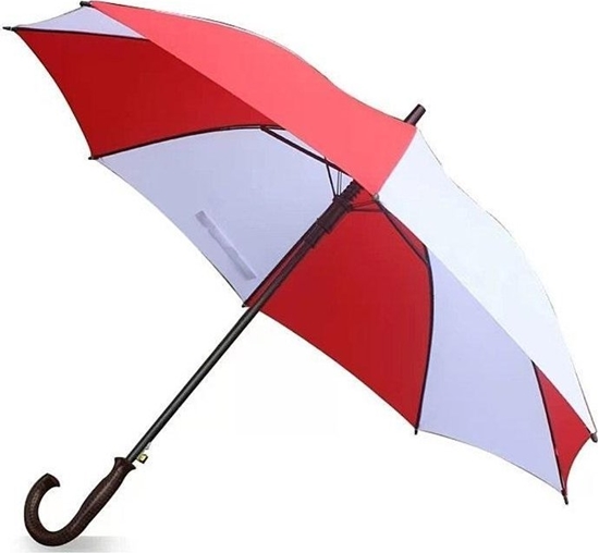Изображение Parasol automatycznie rozkadany biao-czerwony
