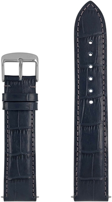 Picture of Pasek skórzany Zeppelin granatowy 22 mm
