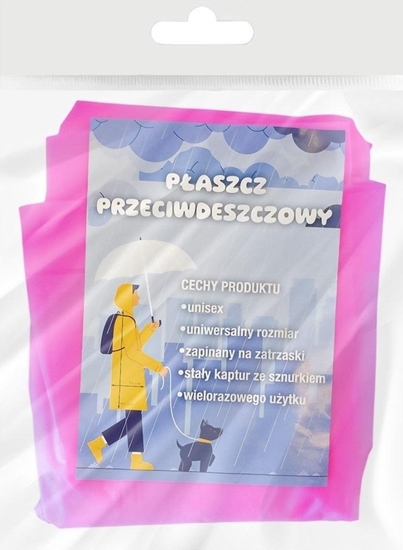 Picture of Paszcz przeciwdeszczowy róowy