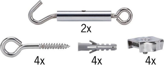 Picture of Paulmann Zestaw napinajcy do linek, nieizolowany Chrom