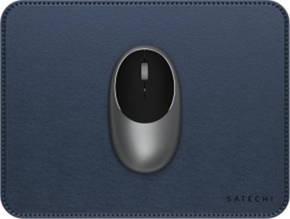 Picture of Podkadka na biurko ze skóry wegaskiej Satechi Premium Mouse Pad (blue)
