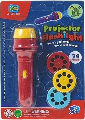 Изображение Projektor latarka na baterie MIX