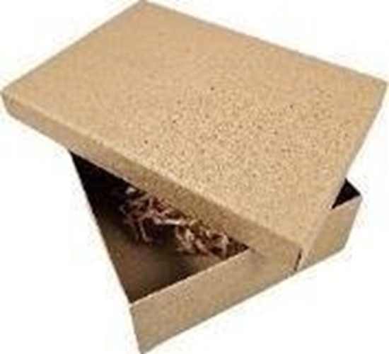 Изображение Pudeko prezentowe kraft beowe 23x16x6,5cm