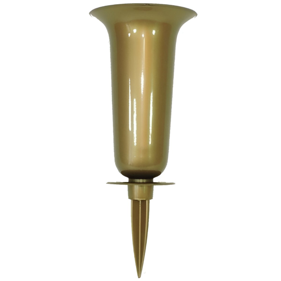 Изображение Puķu pods-vāze Dama 1 zelta