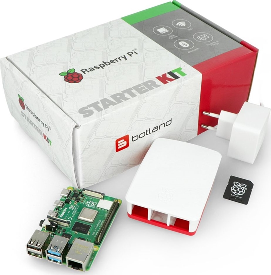 Picture of Raspberry Pi 4 Model B 2GB RAM Kit (RPI-15065)