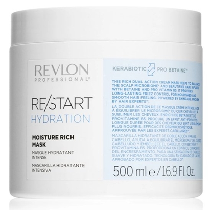 Attēls no Revlon Professional Restart Hydration Moisture Rich Mask 500 ml